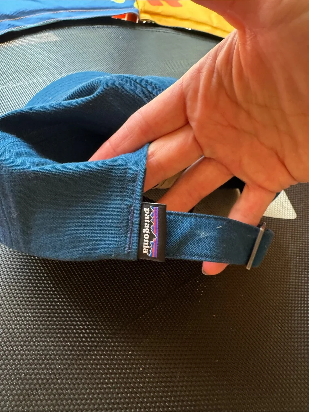 Patagonia ’73 Skyline Trad Hat Cap Lagom Blue “Save Our Home Planet”